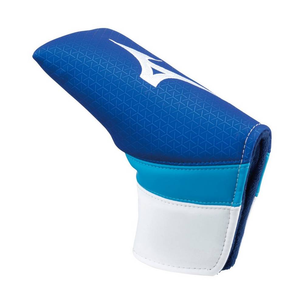 Mizuno Tour Putter Férfi Headcover Kék/Fehér FAR361574